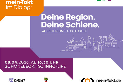 Ein Plakat, das zum Regonaldialog einlädt.