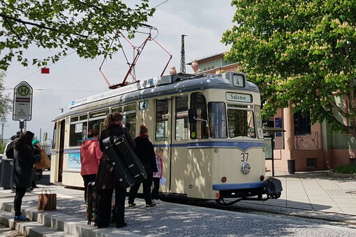 Alte Straßenbahn